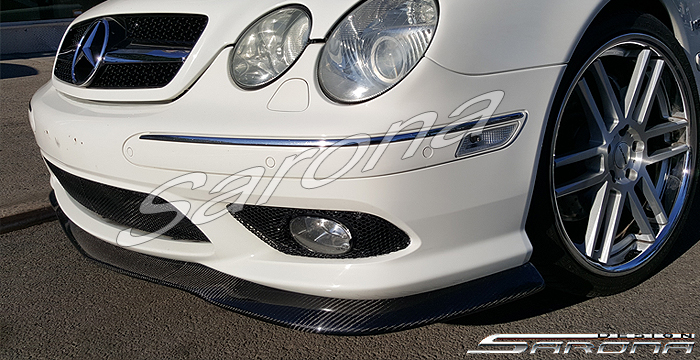 Custom Mercedes CL  Coupe Front Add-on Lip (2000 - 2006) - $1068.00 (Part #MB-043-FA)